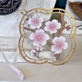 Cherry Blossom Metal Ornament