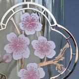 Cherry Blossom Metal Ornament