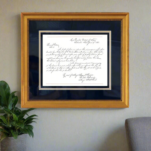 Juneteenth General Order No. 3 Framed Document